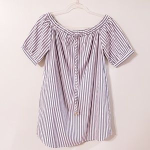 Mocha Off Shoulder Top